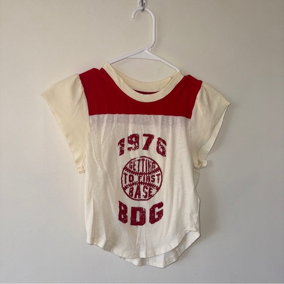 BDG Ellie Cap Sleeve Baby Tee M - Picture 3 of 5